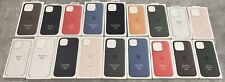 OFFICIAL GENUINE APPLE IPHONE 15 / PRO / PRO MAX / PLUS SILICONE MAGSAFE CASE