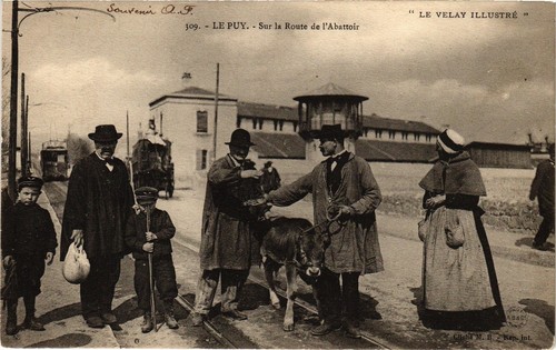 Cpa puy sur la - cpa, de
