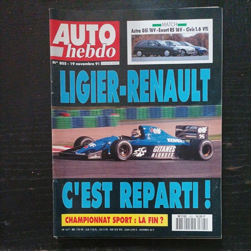 Auto hebdo 805 corrado vr6 - auto,