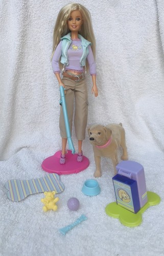 Poupée barbie son chien - barbie,