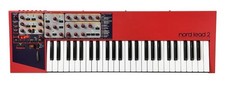 Clavia Nord Lead 2 Virtual Analog Synthesizer Keyboard Red Tested for Basic Soun