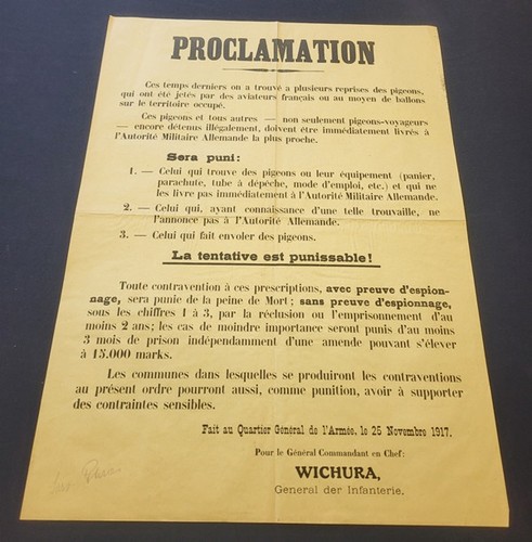 Rare affiche 1ere guerre - rare,