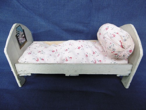 Petit lit ancien poupee en - ancien,