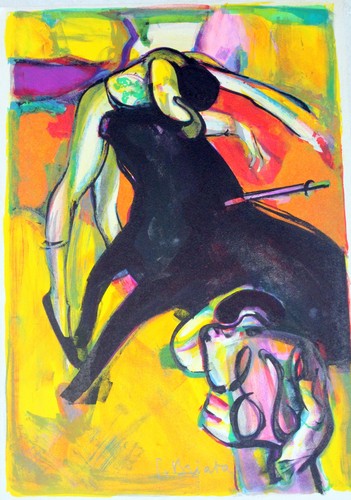 Litho signée briata - litho,