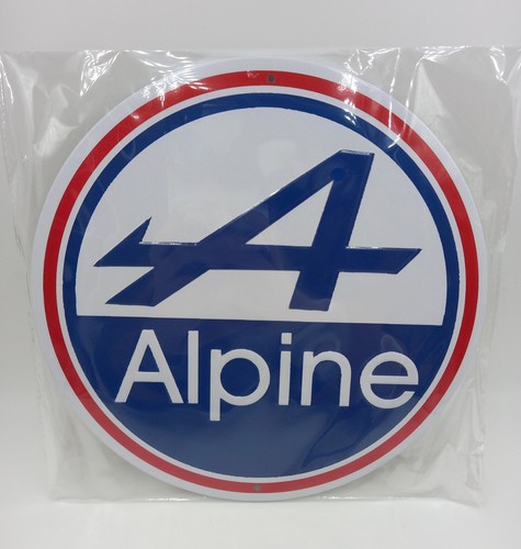 Alpine plaque vintage cm - Ø,