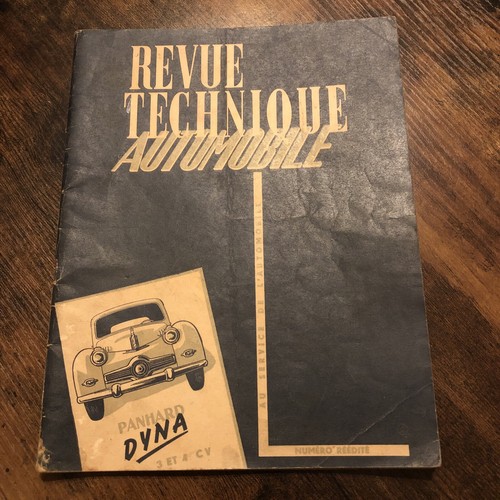 Revue technique automobile - technique,