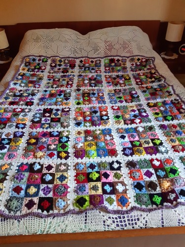 Plaid couverture granny en - granny,