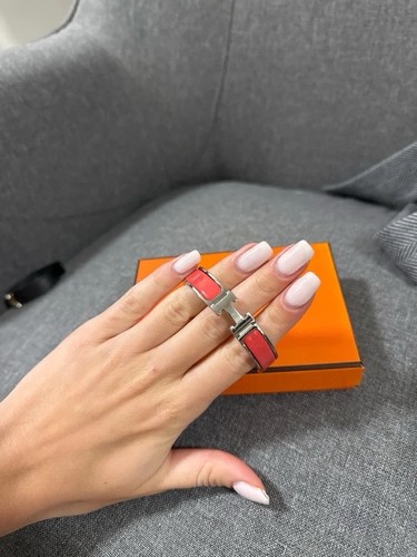 Bracelet hermès clic coral - hermès,