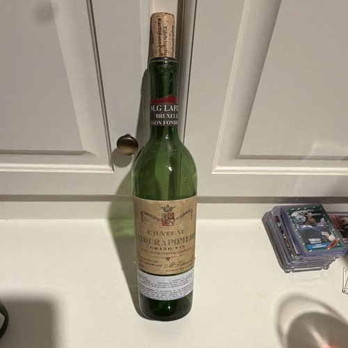 Empty bottle 1961 chateau - empty,