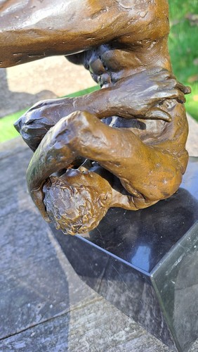 Sublime bronze homme sur - bronze, nu