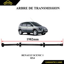 Arbre de transmission pour Renault Scenic Rx4 1,8 2,0 16v 1,9 Dci