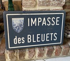 ancienne plaque décoration