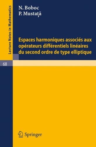 Boboc espaces harmoniques - espaces,