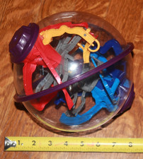 PERPLEXUS Twist 3D Maze Puzzle Ball Spin Master purple globe brain teaser