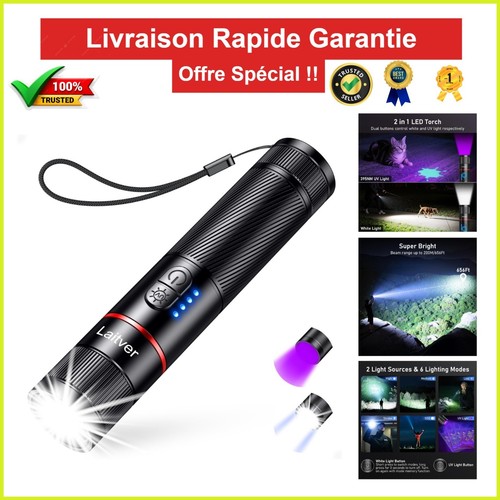 Lampe torche rechargeable led - lampe,