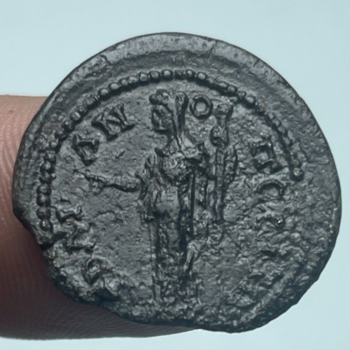 Monnaie romaine faustine - monnaie,