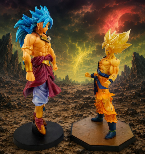 Lot dragon ball 2 statuettes - -,