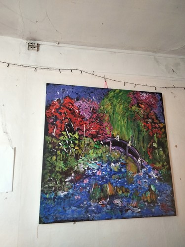Tableau contemporain signé - tableau,