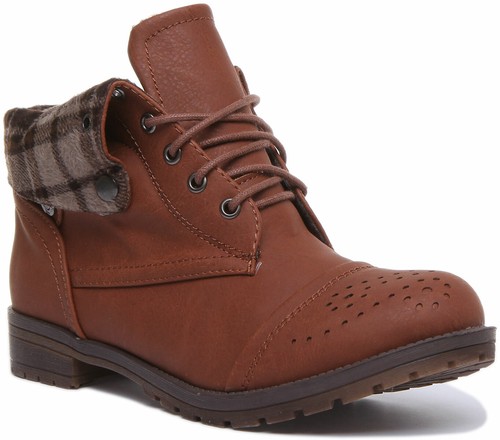 Femmes cheville lacets bottes - lacets,