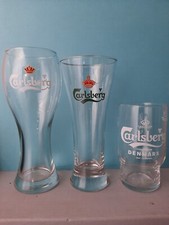 *LOT DE VERRE* ? (3) CARLSBERG ? 0.4L,0.3L,0.25L
