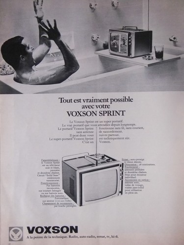 Publicité 1969 possible avec - 1969,