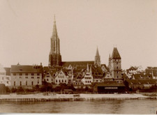 Allemagne Ulm L'église  Carte