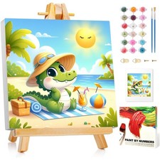 Crocodile Peinture Numero