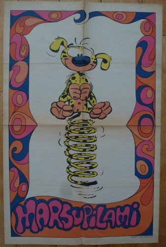 Marsupilami psychadélique - marsupilami,