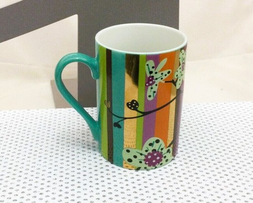 Pylones mug bleu rayures - bleu, à