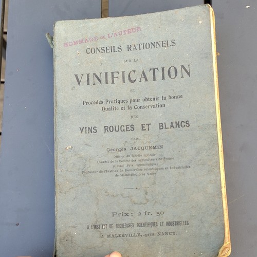 Vinification vins rouges