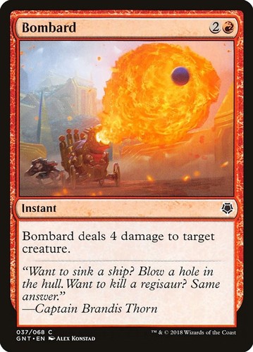 Bombard gnt magic the - bombard,