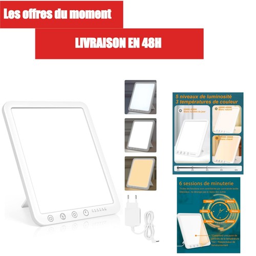 Lampe luminothérapie 15000 - lampe,