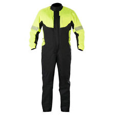 Alpinestar Hurricane all in one overall Motorcycle gear rain suit - Black / Fluo
