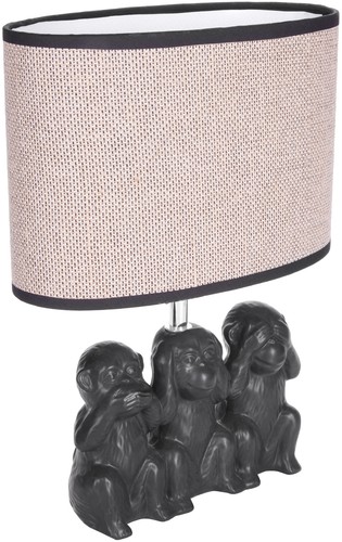 Brubaker lampe table animal - brubaker,