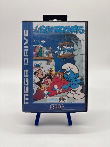 Jeu les schtroumpfs sega mega - les,