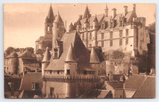 Vtg Postcard Loches Chateau