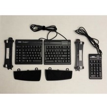 Kinesis Freestyle 2 Ergonomic Split Keyboard KB800, Lifters & Number Keypad