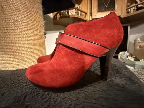 Escarpins boots femme daim - boots,