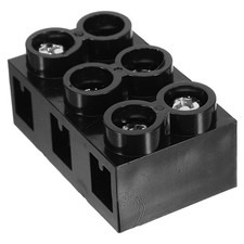  Bornier Courant Élevé Electrique Bande Barrière À Deux Rangées Outil