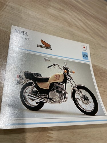 Honda cm125 custom 1990 125 - 1990, cm