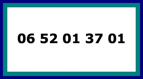 Numéro de - numÉro,