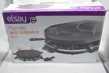 Appareil machine à raclette bon état grill crêpière fonctionnel 8 personnes