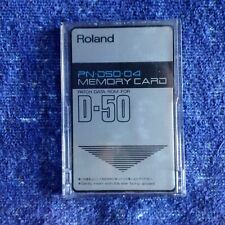 ROLAND 1 CARD ROLAND PN-D50-04 X ROLAND D50/550 PERFECT