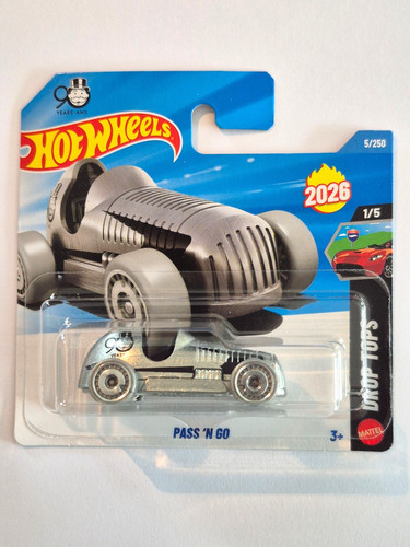 Miniature hot wheels pass - wheels, 1/64