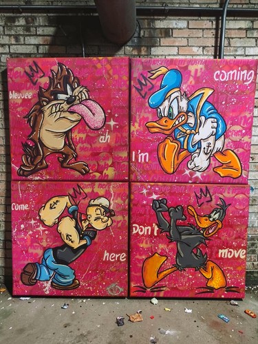 Tableau sur toile - , fight