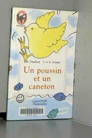 Poussin caneton - un,