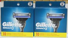 Gillette Mach 3 Refill  Cartridges 20 Count Factory Sealed