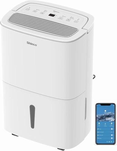Déshumidificateur 30l wifi - déshumidificateur,