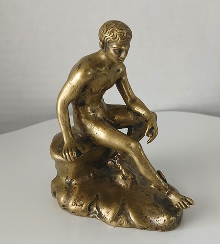 Seated hermes mercury - hermes, or