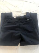 3 Cintas Comfort Flex Navy Blue Work Pants Size 36x32 #945-20 Very Comfortable